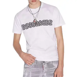 Dsquared² White Cotton T-Shirt