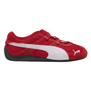 PUMA Womens Speedcat Go Lace Up Sneakers Shoes Casual - Red
