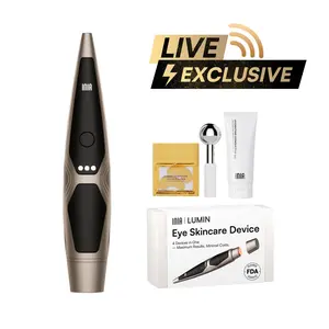 【LIVE EXCLUSIVE】INIA LUMIN 4-in-1 Eye Skincare Wand – 3 Mins a Day for Fewer Lines in 14 Days & Less Puffiness in 21, FDA-Cleared, Spa-Level Results at a Fraction of the Price, Lift & Brighten Eyes in Just Weeks