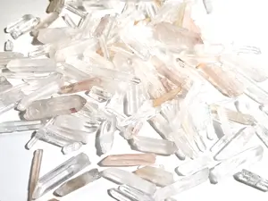 Himalayan Quartz Needle Points 1" Avg | A+ Small Quartz Crystals, Quartz Points, Needle Quartz, Himalayan Crystal, Orgone, Crystal Grids