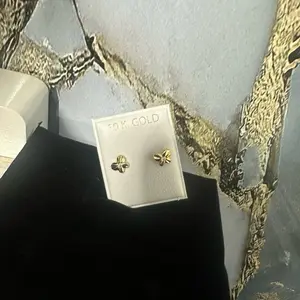 Elegant 10K gold earrings