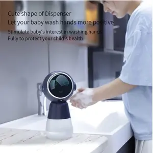 Auto Foaming Dispenser, Transparent Bottle, 3 Dispensing Modes, Rechargeable, No need to touch for Efficient Hand Washing