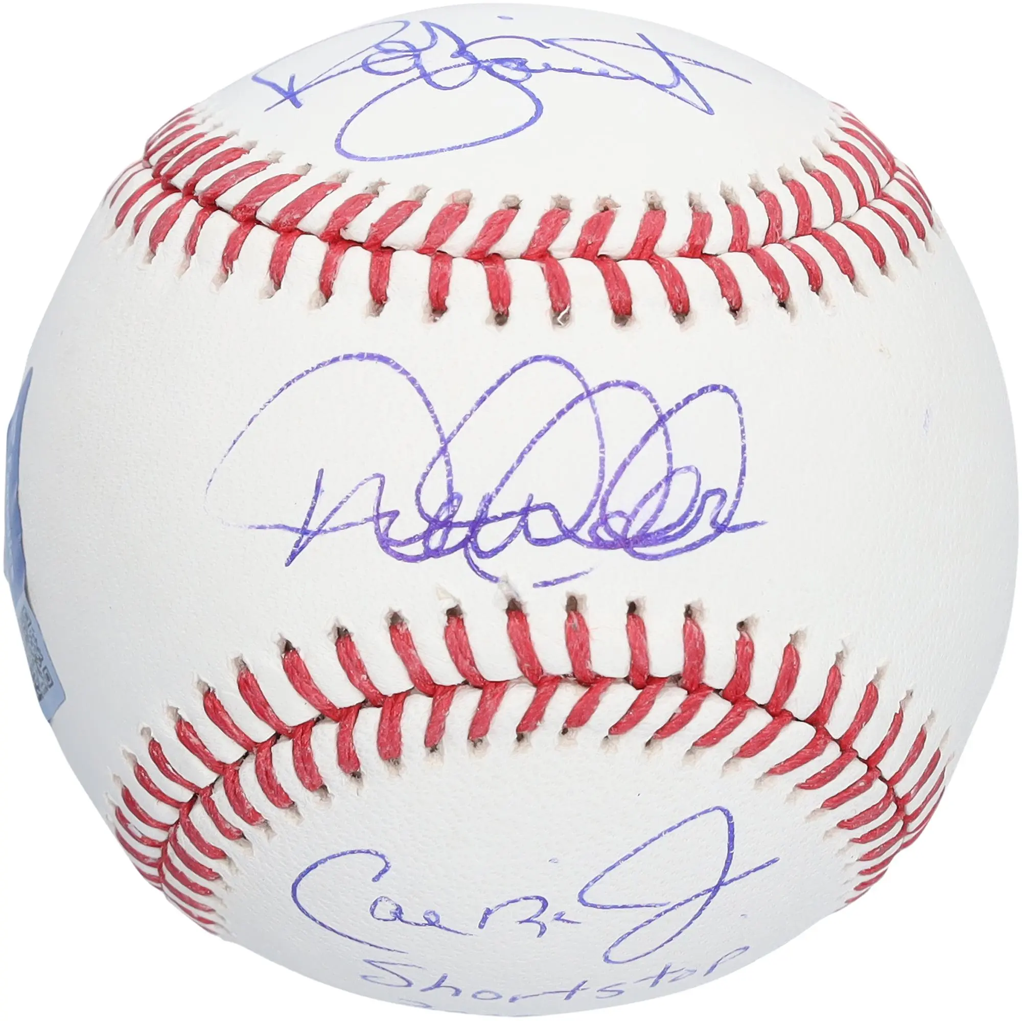 Derek Jeter, Cal Ripken Jr., Robin Yount Autographed Baseball with "Shortstop 3000 Hit Club" Inscription - Limited Edition of 10 - Fanatics Authentic Certified