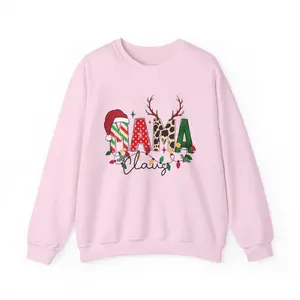 Mama Claus Sweatshirt, Mom Christmas Sweatshirt, Mama Claus Shirt, Mama Christmas Shirt, Mom Christmas Gift, Mama Sweater, Xmas Crewneck