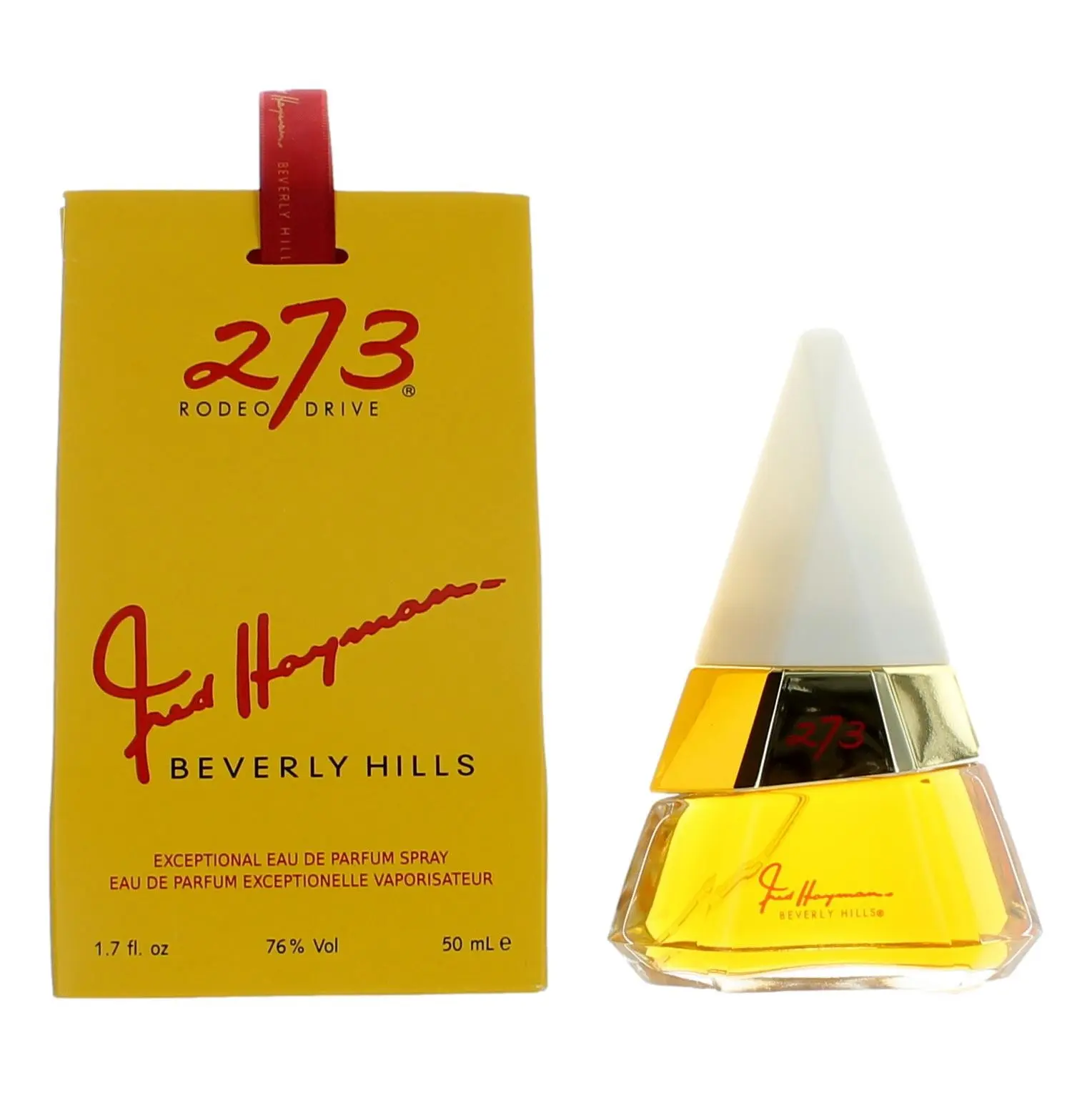 273 Eau de Parfum for Women, Refined Floral and Fruity Scent for Feminine Energy with Gardenia, Sandalwood and Amber Notes, Perfume Spray, 1 to 1.9 fl oz, Fred Hayman