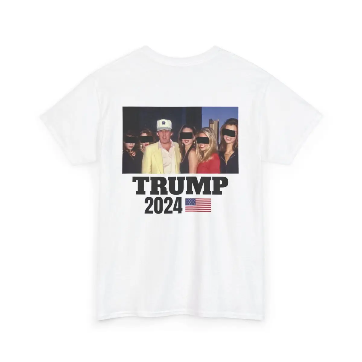 “I VOTED FOR THE FELON” Trump2024 100% cotton T-Shirt Top funny tshirt men gifts full color apparel