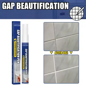 Jue-Fish Grout Pen – Waterproof, Stain Removal & Beautification for Tile Gaps in Living Rooms, Bedrooms, Bathrooms, Floors & Sinks