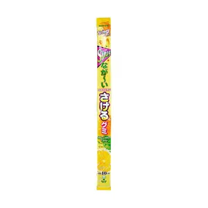 UHA Japan Sour Lemon Tearable Strip Candy, 30g - Refreshing Japanese Snack