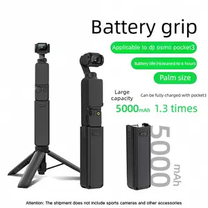 Selected Dji Pocket 3 Portable Charging Handheld Controller, Extended Battery Life, Compatible with Dji Pocket 3, Essential Accessory, Camera Accessories