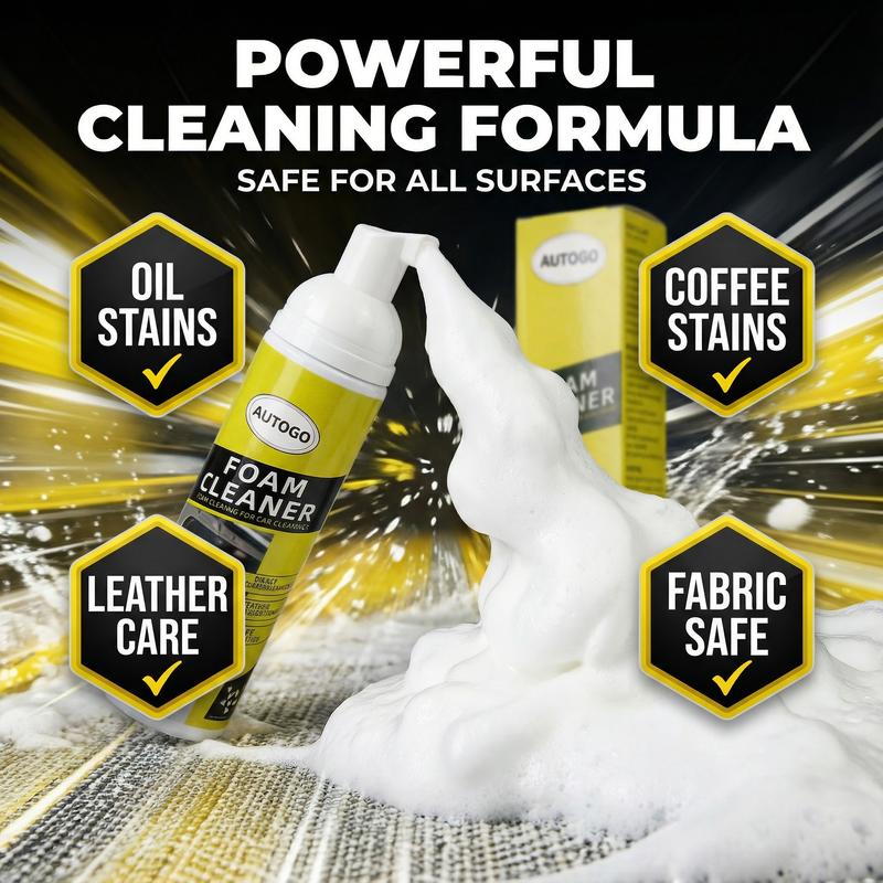 100ml Multi-Surface  Foam Cleaning Spray for Car Interior and Home Cleaner