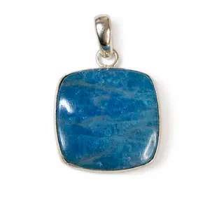 Blue Apatite Pendant