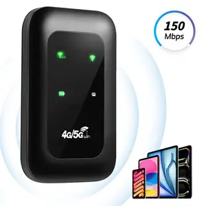 Portable Wifi Pocket Hotspot For Travel Mobile Hotspot Device Wireless Wifi Hotspot Portable for Europe Travel Routers SIM Card Router Unlocked Hotspot Router Stability Hotspot Device for Home Office Travel