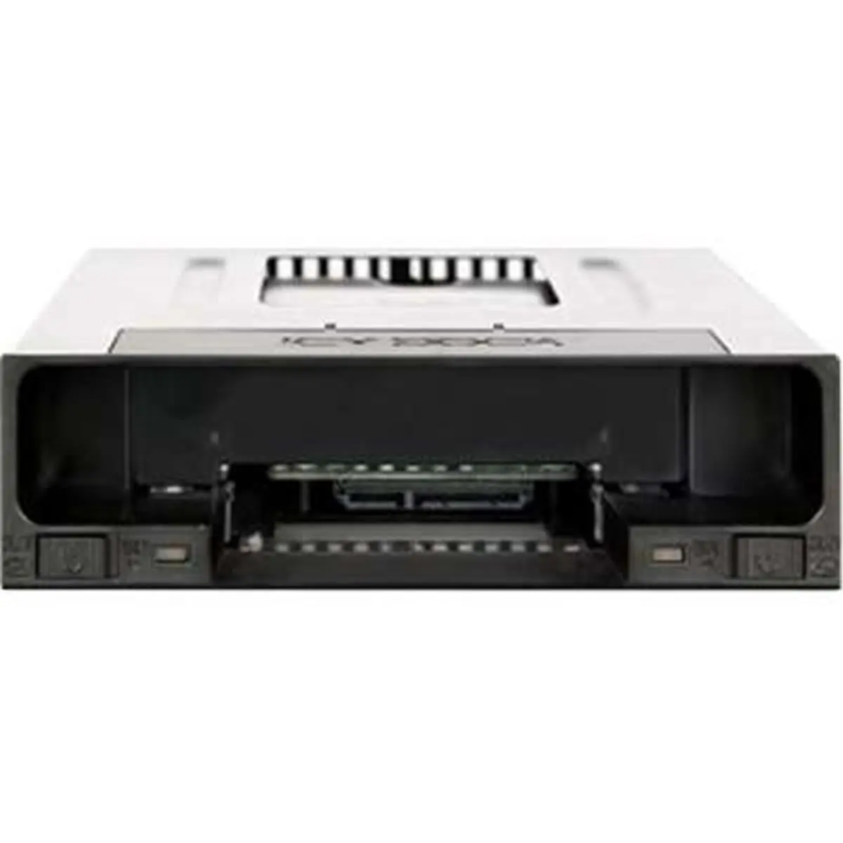 Icy Dock External Hard Disk Drive/SSD Enclosure - High-Quality 5.25-Inch Standard 5.25" External Bay Docking Station with Reliability and Stabilizer