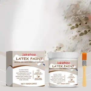 Latex Paint, 2 Counts Wall Renovator Refinishing Paint, Strong Adhesion, Long-lasting Renovation, Fast Drying, Suitable for Home Wall Renovation