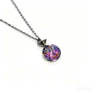 Round Crystal Necklace – Symbol of Love & Positive Energy