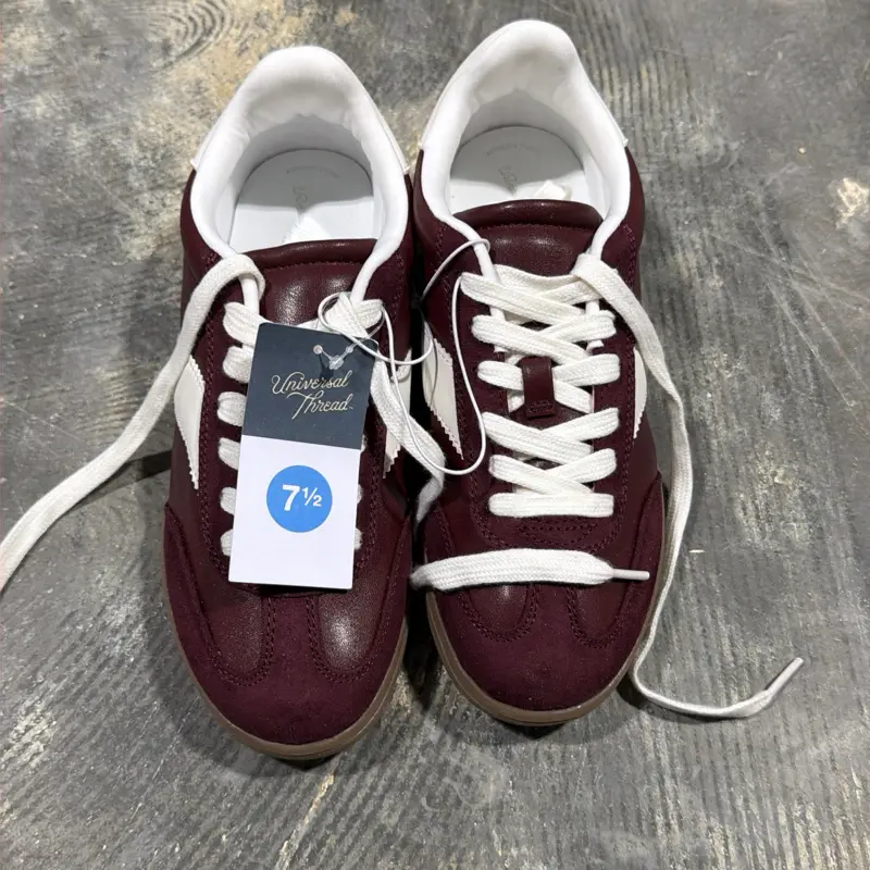 Women's Universal Thread Sneakers, Casual Comfortable Daily Wear Footwear
