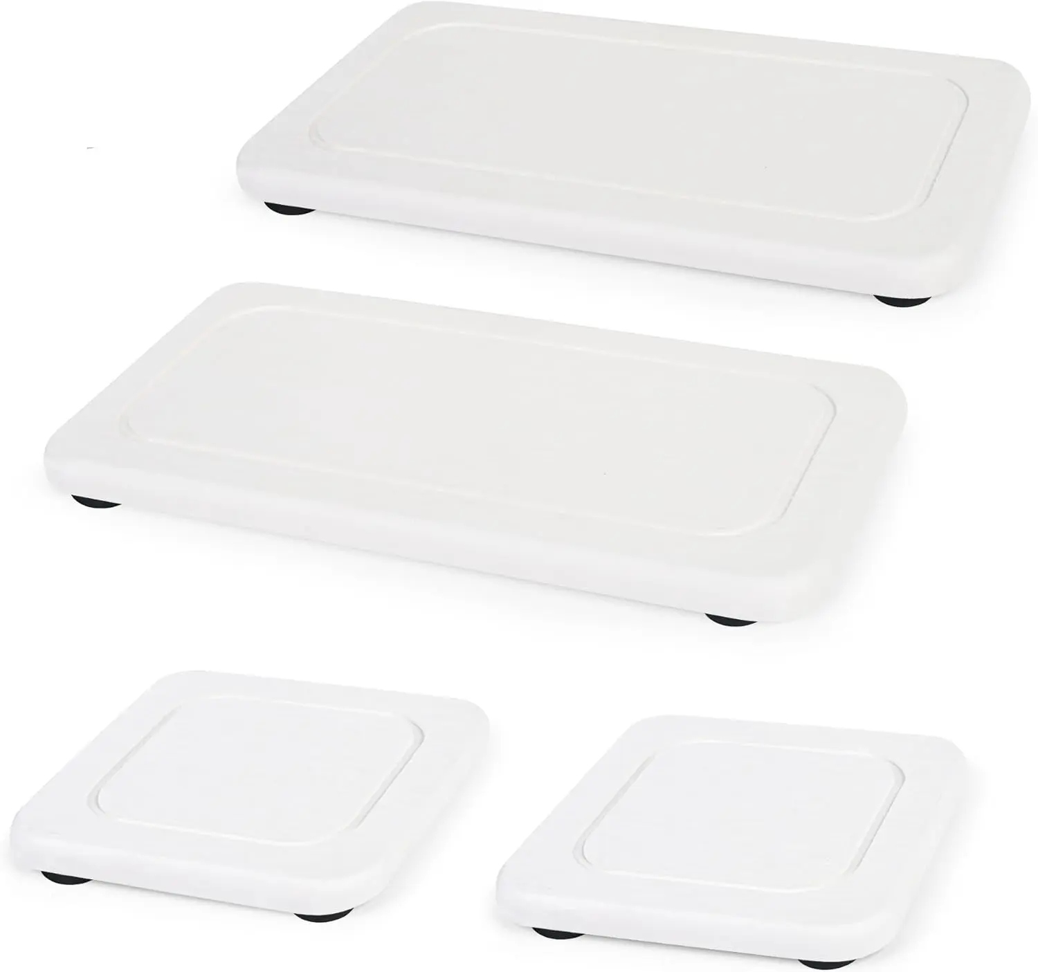 4PCS Stone Drying Tray Mat Diatomaceous Earth Coasters Essentials Accessories for Decor Bathroom & Kitchen Counter& Desk Instant Water Absorbing Stone Used for Hand Soaps Bar Coaster Faucet