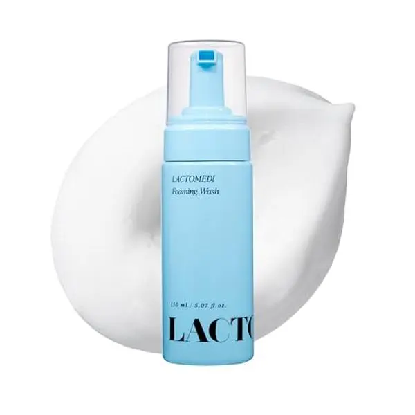 LACTOMEDI Feminine Foaming Wash | Gentle Foam Cleanser for Intimate Hygiene | pH-Balanced Formula for Sensitive Skin | Yeast infection treatment | EWG Green Certification | 5.07 fl oz.
