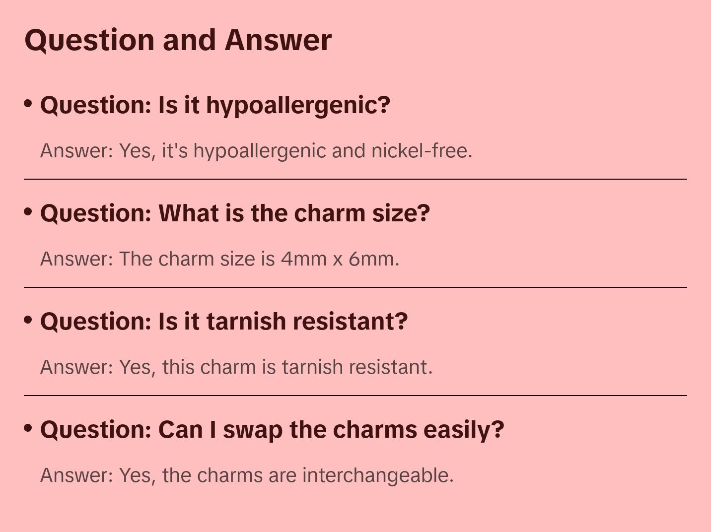 Sapphire Silver Charm