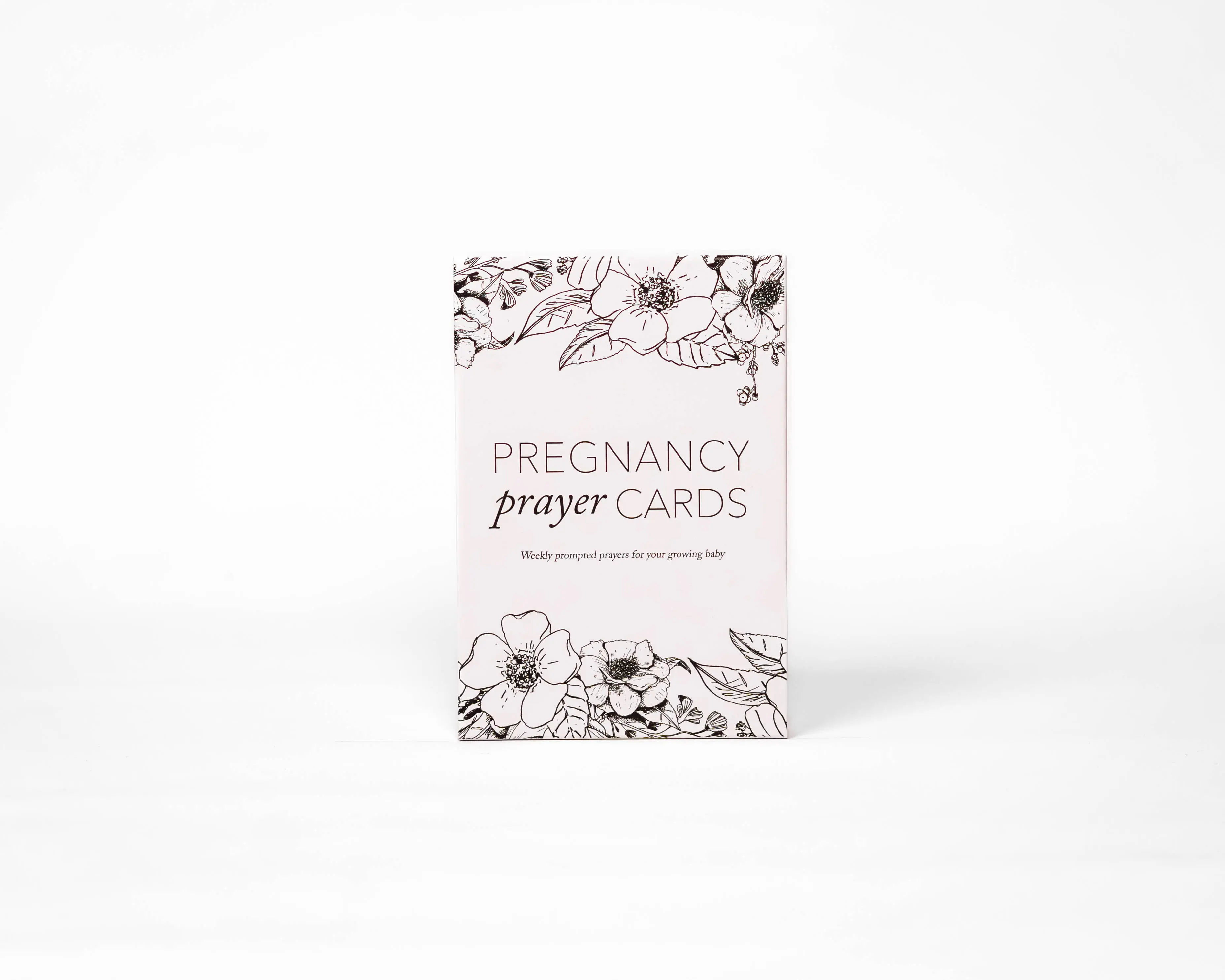 Pregnancy Prayer Cards for Parents/Grandparents (20 Cards) by Duncan & Stone - One-of-a-Kind Pregnancy Congratulations Gift - Bible Verse Cards - New Mom Essentials