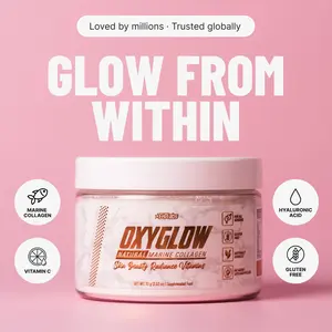 Summer Gear Up x OxyGlow Marine Collagen | Unflavored Powder | Skin, Hair & Nails Support | Women's Wellness | Daily Beauty Routine