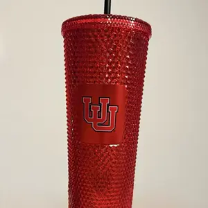 Red Sparkle U Utah Starbucks Cup