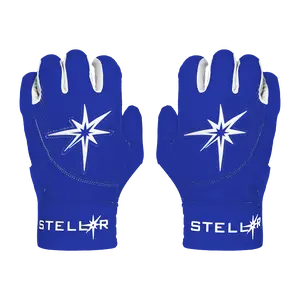 Royal Blue Batting Gloves