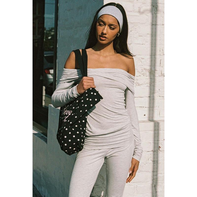 Habiba Foldover Off Shoulder Top