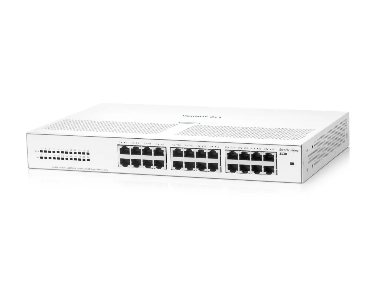 HPE Networking Instant On Switch 24p Gigabit 1430 (R8R49A#ABA) HPE Networking Instant On Switch 24p Gigabit 1430 (R8R49A#ABA)