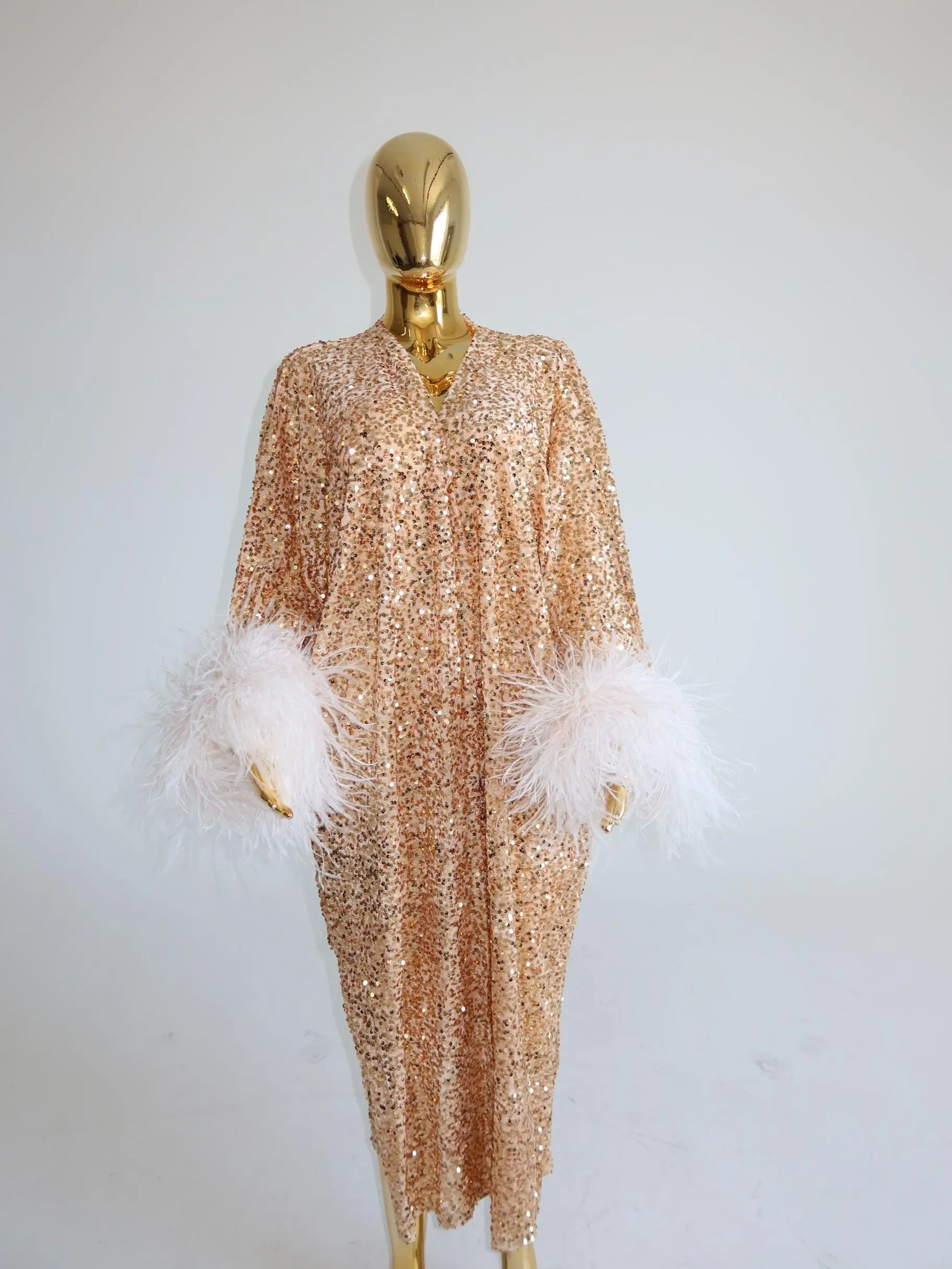 Women's Islamic Modest Fashion Abayas, Golden Hour Essence Abaya