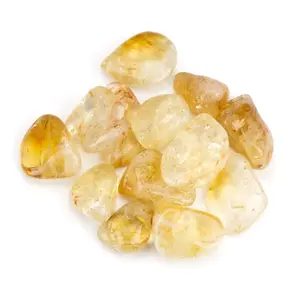 Cherry Tree Collection | Polished Gemstone Nuggets | 1/2 Pound (Citrine)