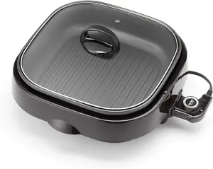 Aroma Housewares 3-in-1 Electric Indoor Grillet Aroma Housewares 3-in-1 Electric Indoor Grillet