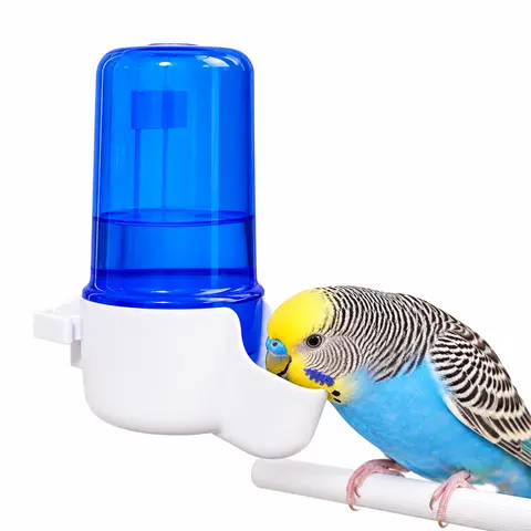 Automatic Bird Water Feeder | No Leak Water Dispenser for Canaries, Budgies, Finches & Small Birds, Bebedero pajaros
