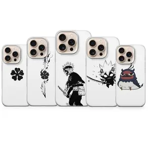 Black Clover Phone Case – Magic Anime Manga Cover Compatible with iPhone X, 11, 12, 13, 14, 15, 16, 17 & more