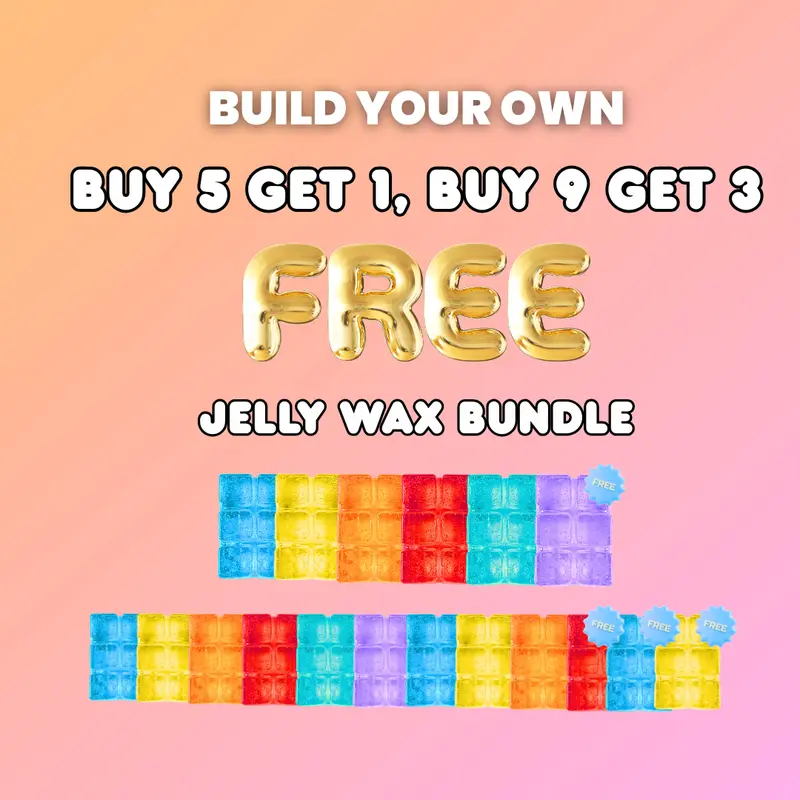 illuminatedbymia *LIVE ONLY* Build Your Own Gel Wax Melt Bundle - Buy 5 Get 1 FREE! ($54 Value!) - Handmade with Premium Ingredients,  Reusable & Mess Free, 96 Hour Burn Time, Paraben & Phthalate Free Scented Wax Melts