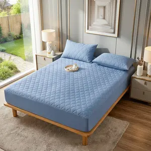 Waterproof Mattress Protector Set with Pillowcases – 16" Deep Pocket, TPU Film, Soft & Breathable Microfiber, Machine Washable – Great for Home, Dorms & Hotels – Twin/Full/Queen/King