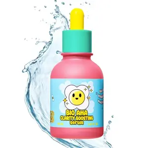 [Smilebloom KKOCH] Bio-AHA Clarity Boosting Face Serum 50ml | Korean Serum w/Mild Exfoliation Hydrating Lightweight