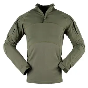 Airsoft Paintball Shirts Multicam CP Camo Cotton Tactical Shirt Men Army Military Combat T-Shirt Hunting Clothing Wear-resisting
