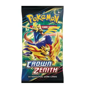 Pokémon Crown Zenith Booster Pack - 10 Additional Game Cards, 6+ Rating, Ideal for Collectors and Players