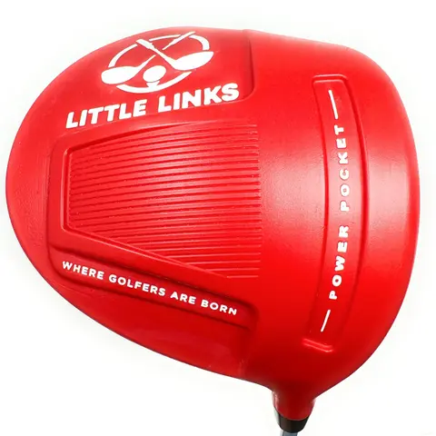 Little Links Big Swing Kids Golf Driver 1200cc Lightweight Durable Fun Learning Club for Young Beginners Includes 2 Foam & 2 Plastic Balls and 4 Tees