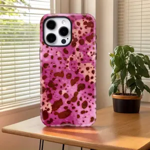 The Dark Red Phone Case Is Compatible with for iphone 7, 8, X, 11, 12, 13, 14, 15, And 16 Plus Pro Max. It Features a Minimalist Design with a Unique And High-End Feel. This Glossy Phone Case Offers Durable, Shockproof, Two-In-One Dual-Layer Protection, M