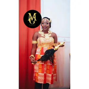 Authentic Hand Weaved Kente Cloth A363