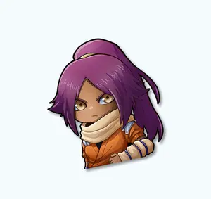 Yoruichi Shihōin Bleach Peeker