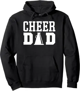 Cheerleading Dad Apparel for Cheer Dad Pullover Hoodie