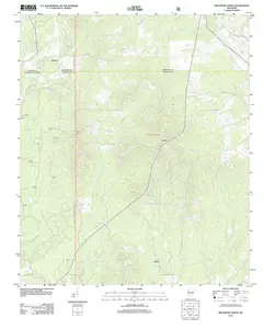 Montrose North Mississippi USGS Topographic Quadrangle Map, 2012, 1:24000