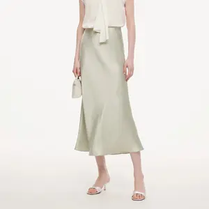 100% Acetate Women Mermaid Skirt