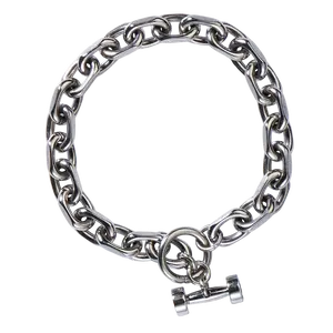 Dumbbell Cable Bracelet - Simple Design, toggle Clasp, Sweatproof Versatile Accessory for Everyday Wear
