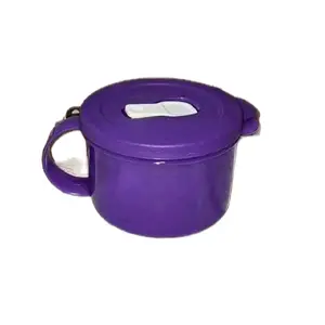 Tupperware Soup Mug - Purple Color, Ideal for Soup and Other Liquids, Durable and Reusable Design