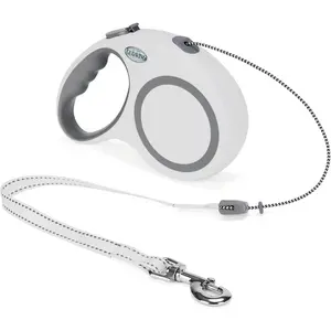 Retractable Dog Leash 30 FT, Dog Walking Leash for Medium Large Dogs up to 77 lbs, Heavy Duty No Tangle