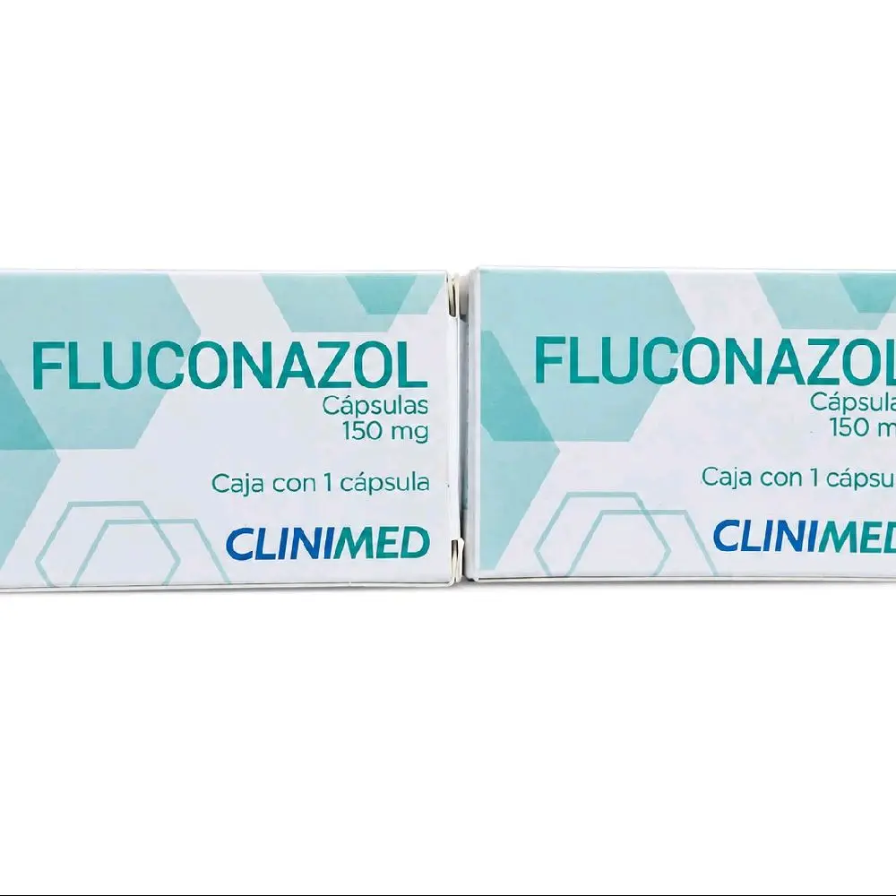 Fluconazole Capsules (2-Pack) with Multivitamin Supplement for Dietary Nutrient Support